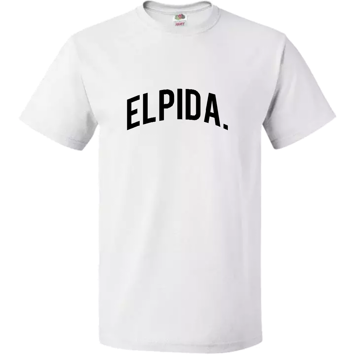 Elpida Signature White Tee